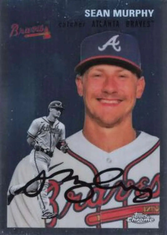 2023 Topps Chrome Platinum Anniversary #197 Sean Murphy EX Excellent Atlanta Braves Baseball Card - Baseball Card Single