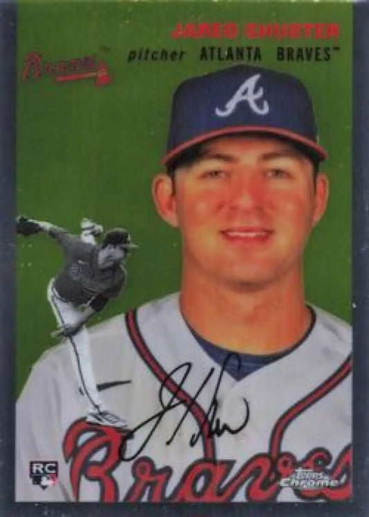 2023 Topps Chrome Platinum Anniversary #202 Jared Shuster EX Excellent RC Rookie Atlanta Braves Baseball Card