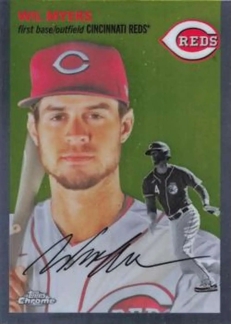 2023 Topps Chrome Platinum Anniversary #208 Wil Myers EX Excellent Cincinnati Reds Baseball Card - Baseball Card Single