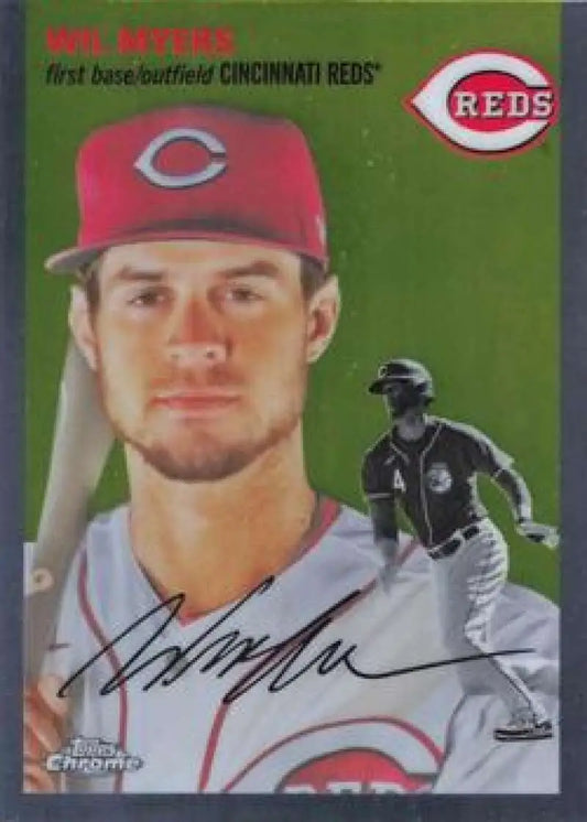 2023 Topps Chrome Platinum Anniversary #208 Wil Myers EX Excellent Cincinnati Reds Baseball Card - Baseball Card Single
