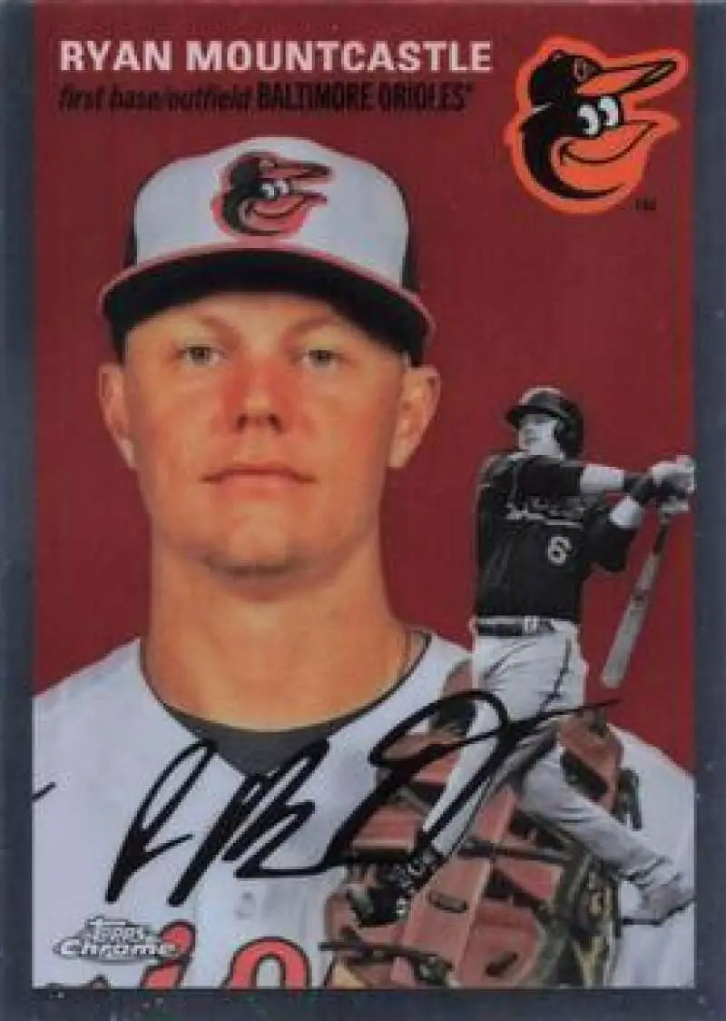 2023 Topps Chrome Platinum Anniversary #213 Ryan Mountcastle EX Excellent Baltimore Orioles Baseball Card - Baseball