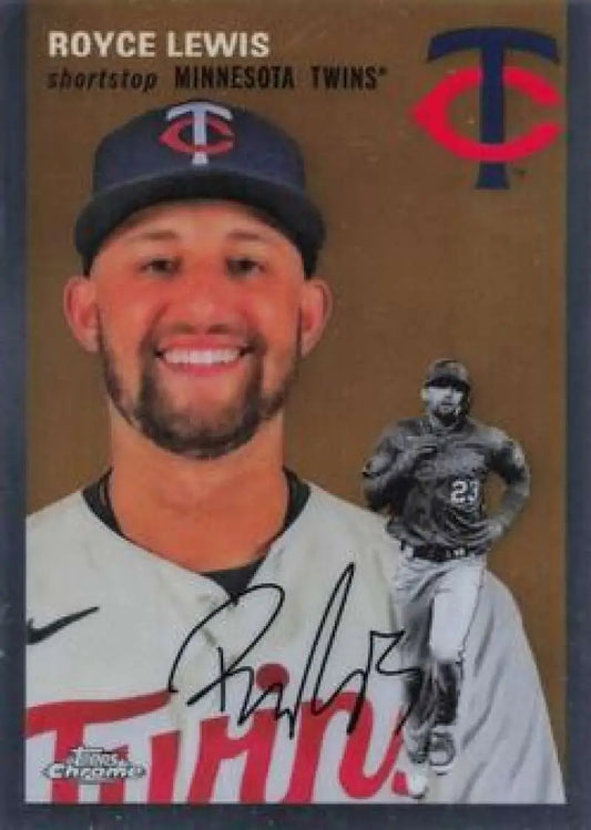 2023 Topps Chrome Platinum Anniversary #217 Royce Lewis EX Excellent Minnesota Twins Baseball Card