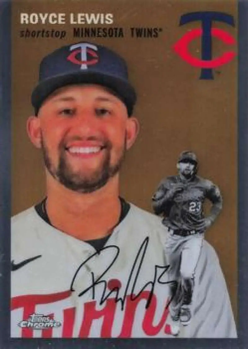 2023 Topps Chrome Platinum Anniversary #217 Royce Lewis EX Excellent Minnesota Twins Baseball Card - Baseball Card