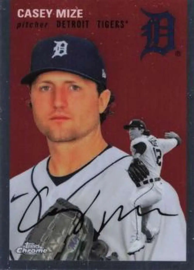 2023 Topps Chrome Platinum Anniversary #238 Casey Mize EX Excellent Detroit Tigers Baseball Card - Baseball Card Single