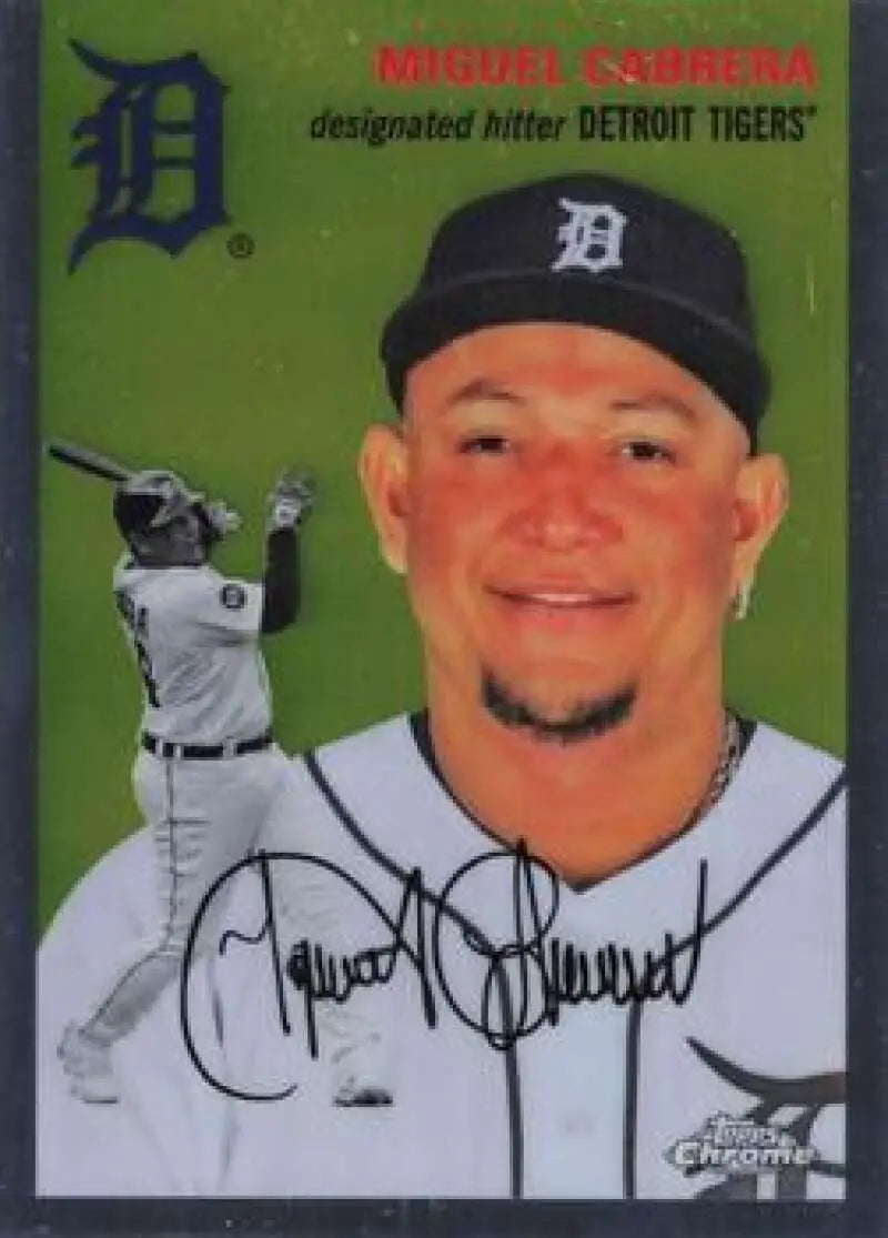 2023 Topps Chrome Platinum Anniversary #248 Miguel Cabrera EX Excellent Detroit Tigers Baseball Card - Baseball Card
