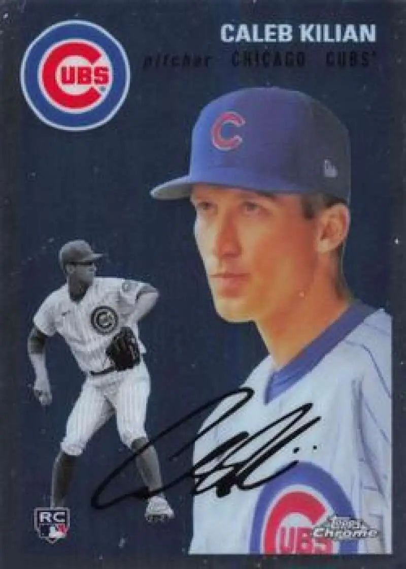 2023 Topps Chrome Platinum Anniversary #25 Caleb Kilian EX Excellent RC Rookie Chicago Cubs Baseball Card - Baseball
