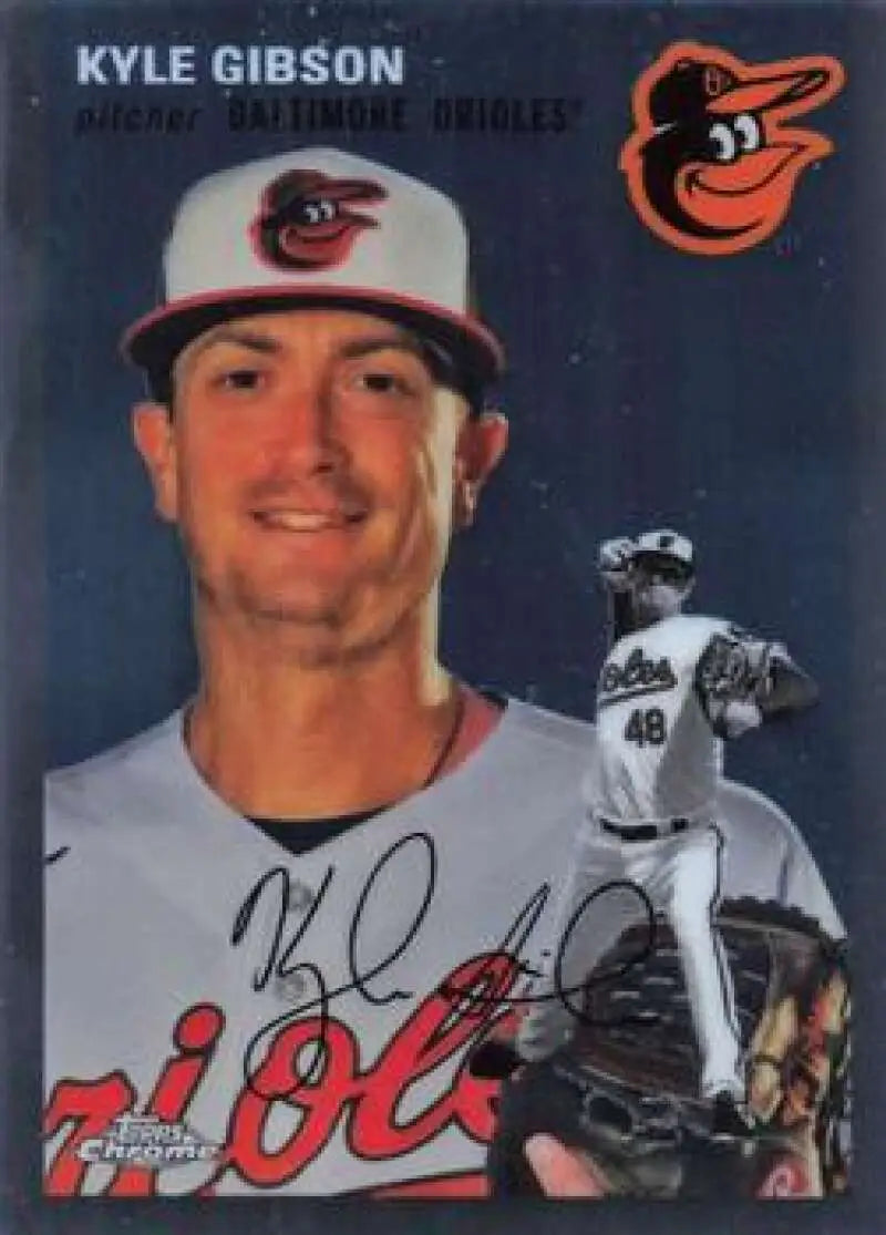 2023 Topps Chrome Platinum Anniversary #259 Kyle Gibson EX Excellent Baltimore Orioles Baseball Card - Baseball Card