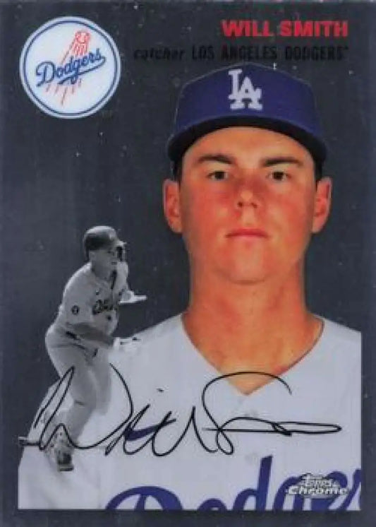 2023 Topps Chrome Platinum Anniversary #260 Will Smith EX Excellent Los Angeles Dodgers Baseball Card - Baseball Card