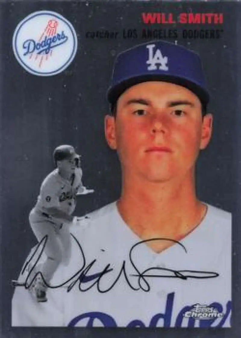 2023 Topps Chrome Platinum Anniversary #260 Will Smith EX Excellent Los Angeles Dodgers Baseball Card - Baseball Card