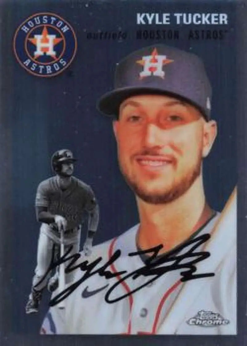 2023 Topps Chrome Platinum Anniversary #263 Kyle Tucker EX Excellent Houston Astros Baseball Card - Baseball Card Single