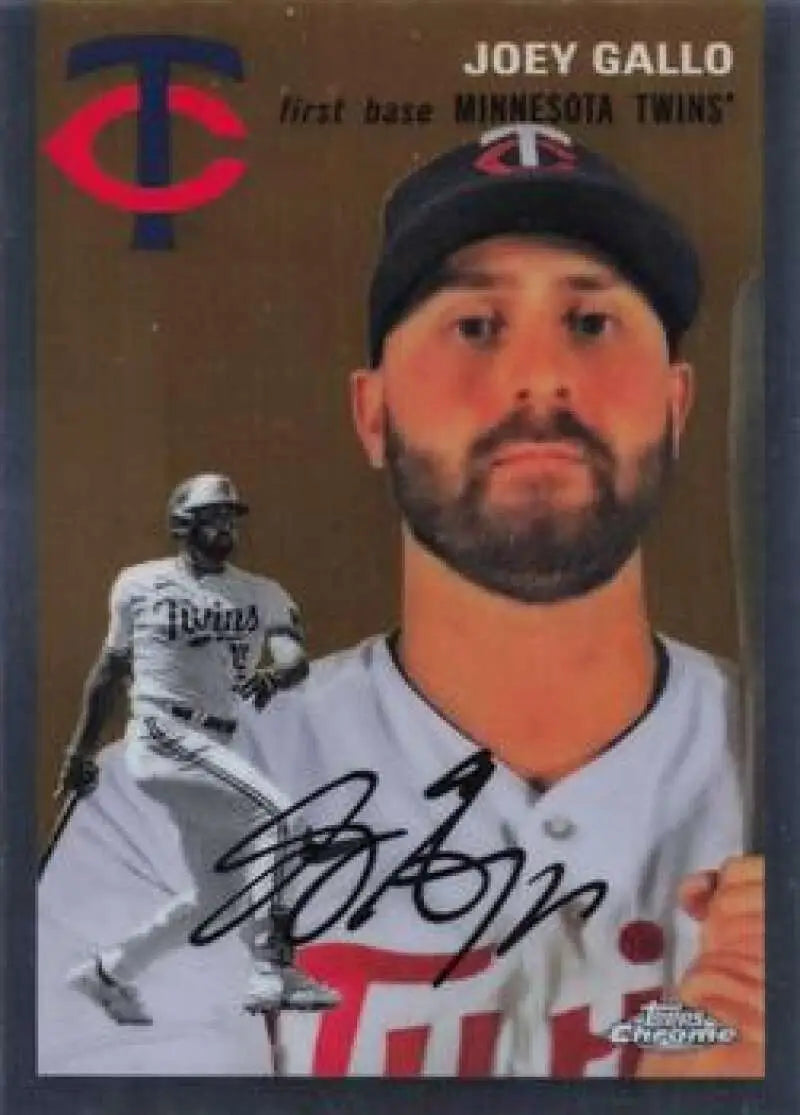 2023 Topps Chrome Platinum Anniversary #265 Joey Gallo EX Excellent Minnesota Twins Baseball Card - Baseball Card Single
