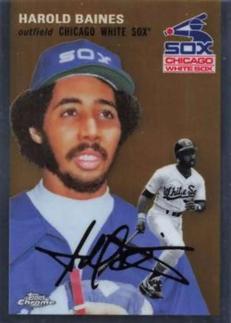 2023 Topps Chrome Platinum Anniversary #266 Harold Baines EX Excellent Chicago White Sox Baseball Card - Baseball Card