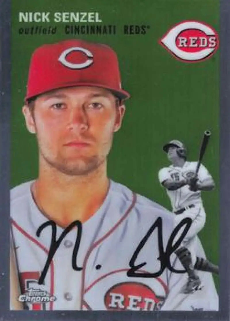 2023 Topps Chrome Platinum Anniversary #267 Nick Senzel EX Excellent Cincinnati Reds Baseball Card - Baseball Card