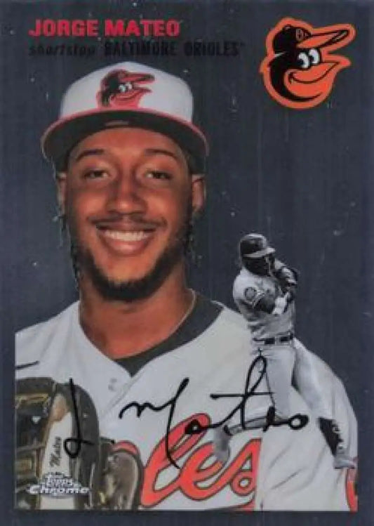 2023 Topps Chrome Platinum Anniversary #269 Jorge Mateo EX Excellent Baltimore Orioles Baseball Card - Baseball Card