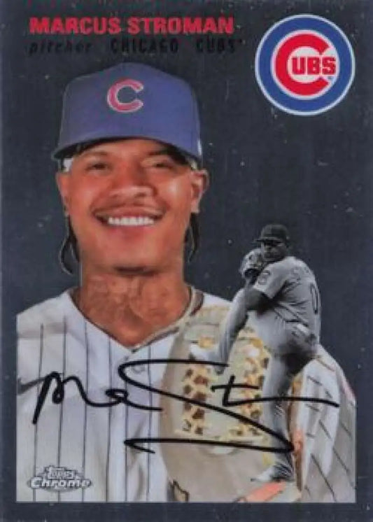 2023 Topps Chrome Platinum Anniversary #273 Marcus Stroman EX Excellent Chicago Cubs Baseball Card - Baseball Card