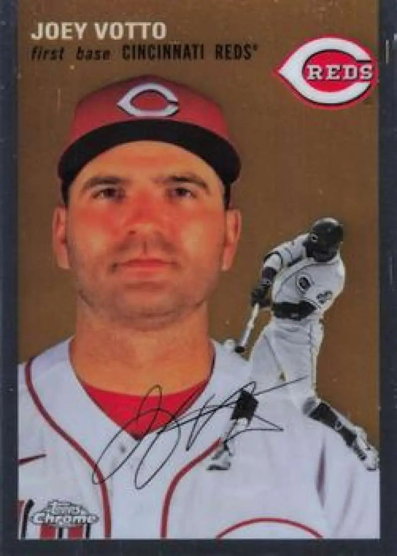 2023 Topps Chrome Platinum Anniversary #289 Joey Votto EX Excellent Cincinnati Reds Baseball Card - Baseball Card Single