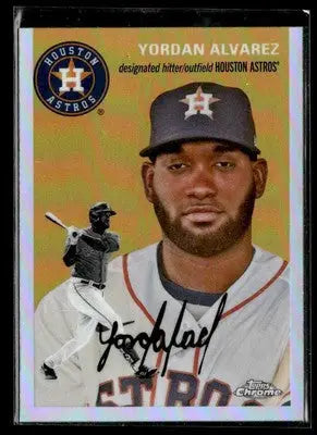 2023 Topps Chrome Platinum Anniversary #294 Yordan Alvarez Refractor - Baseball Card Single