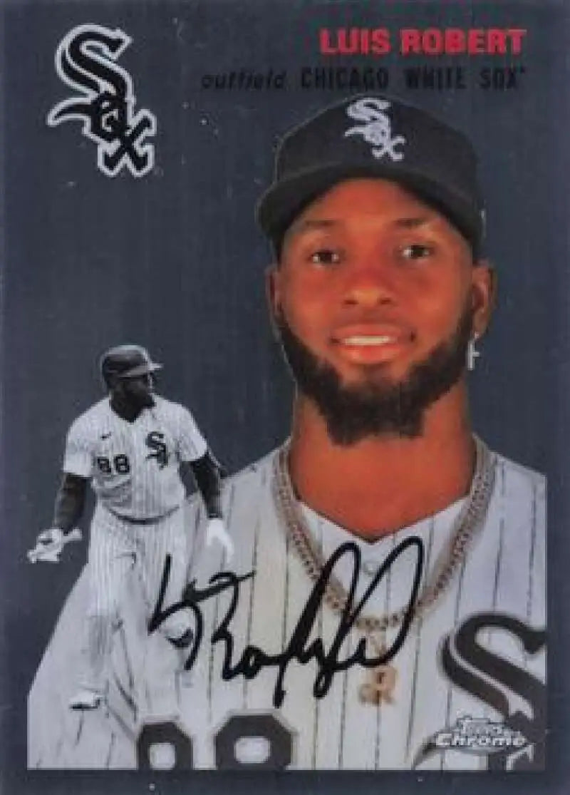2023 Topps Chrome Platinum Anniversary #297 Luis Robert EX Excellent Chicago White Sox Baseball Card - Baseball Card