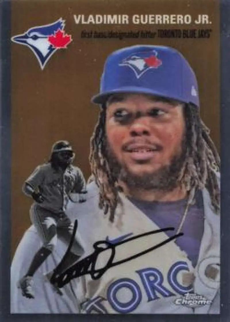 2023 Topps Chrome Platinum Anniversary #300 Vladimir Guerrero Jr. EX Excellent Toronto Blue Jays Baseball Card