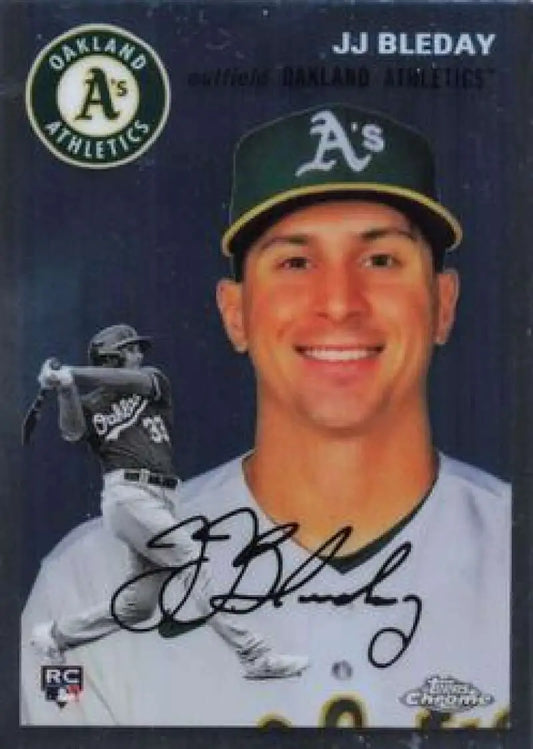 2023 Topps Chrome Platinum Anniversary #31 JJ Bleday EX Excellent RC Rookie Oakland Athletics Baseball Card - Baseball