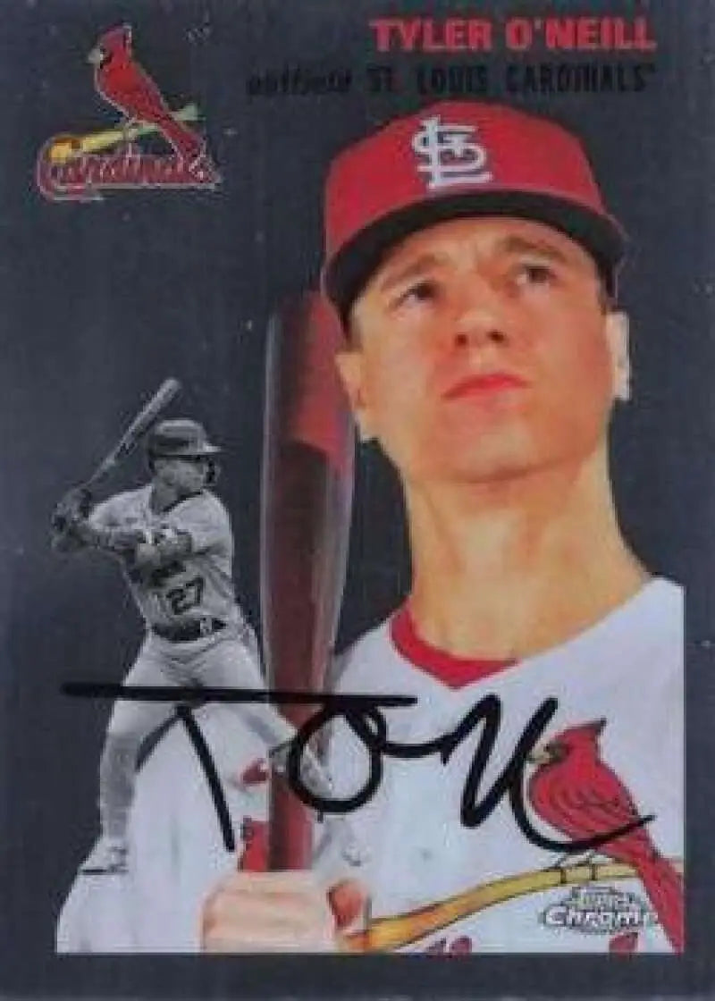 2023 Topps Chrome Platinum Anniversary #314 Tyler O’Neill EX Excellent St. Louis Cardinals Baseball Card - Baseball