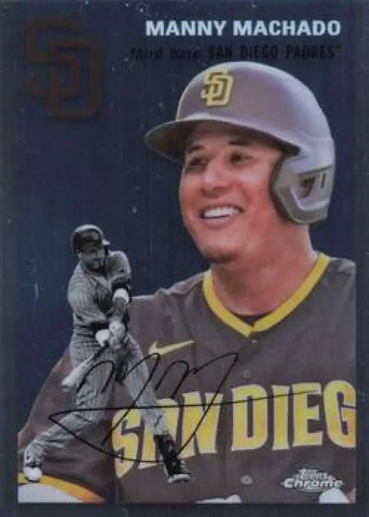 2023 Topps Chrome Platinum Anniversary #322 Manny Machado EX Excellent San Diego Padres Baseball Card - Baseball Card