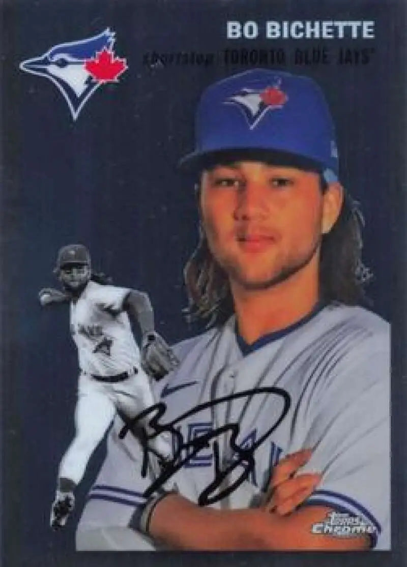 2023 Topps Chrome Platinum Anniversary #323 Bo Bichette EX Excellent Toronto Blue Jays Baseball Card - Baseball Card