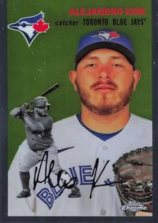 2023 Topps Chrome Platinum Anniversary #327 Alejandro Kirk EX Excellent Toronto Blue Jays Baseball Card - Baseball Card