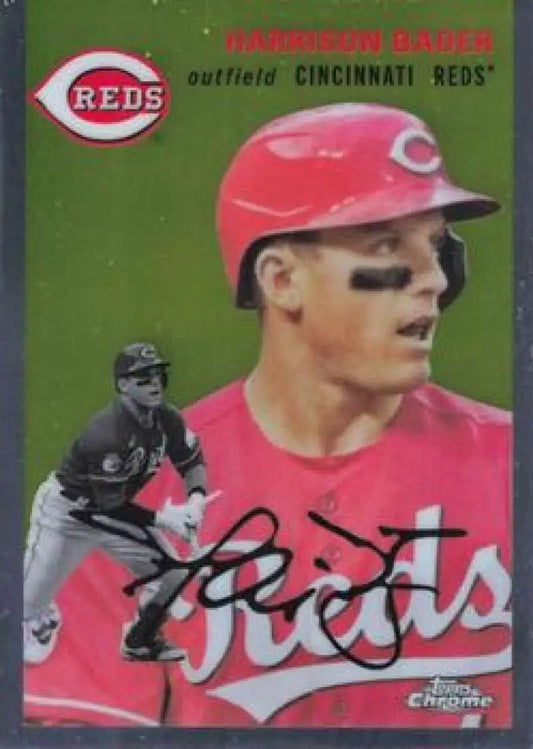 2023 Topps Chrome Platinum Anniversary #335 Harrison Bader EX Excellent Cincinnati Reds Baseball Card - Baseball Card