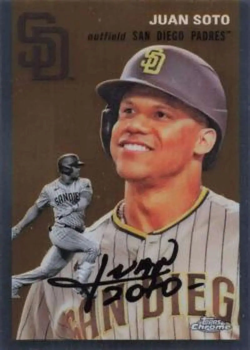 2023 Topps Chrome Platinum Anniversary #346 Juan Soto EX Excellent San Diego Padres Baseball Card - Baseball Card Single