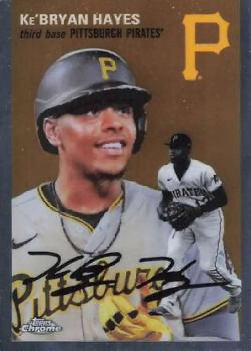 2023 Topps Chrome Platinum Anniversary #349 Ke’Bryan Hayes EX Excellent Pittsburgh Pirates Baseball Card - Baseball