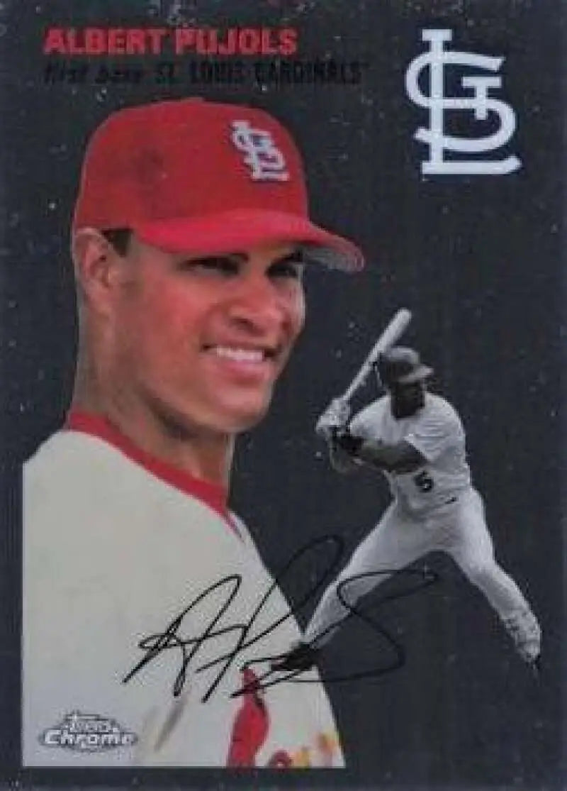 2023 Topps Chrome Platinum Anniversary #359 Albert Pujols EX Excellent St. Louis Cardinals Baseball Card - Baseball