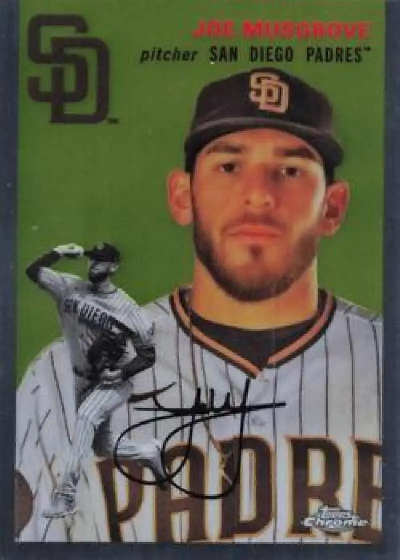 2023 Topps Chrome Platinum Anniversary #360 Joe Musgrove EX Excellent San Diego Padres Baseball Card - Baseball Card