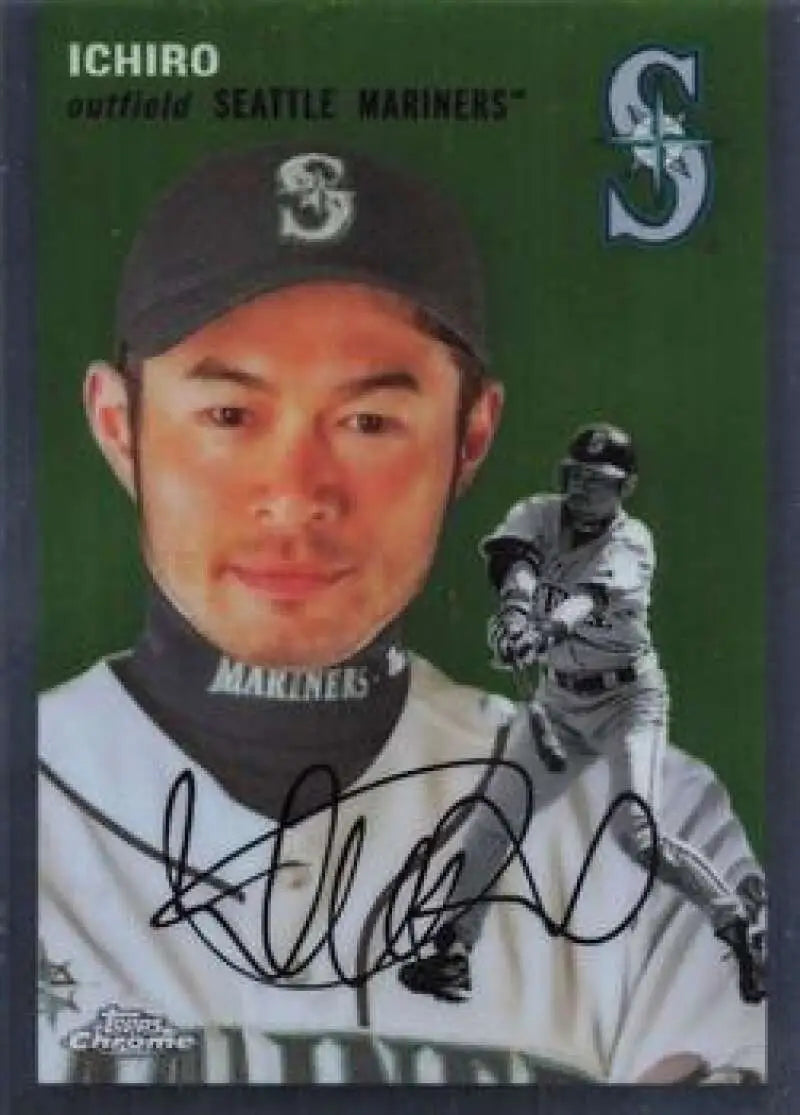 2023 Topps Chrome Platinum Anniversary #363 Ichiro EX Excellent Seattle Mariners Baseball Card - Baseball Card Single