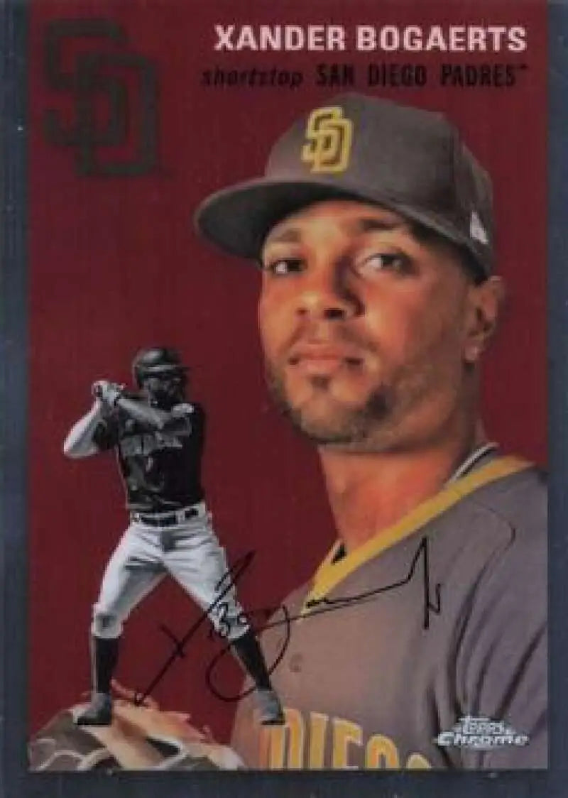 2023 Topps Chrome Platinum Anniversary #367 Xander Bogaerts EX Excellent San Diego Padres Baseball Card - Baseball Card
