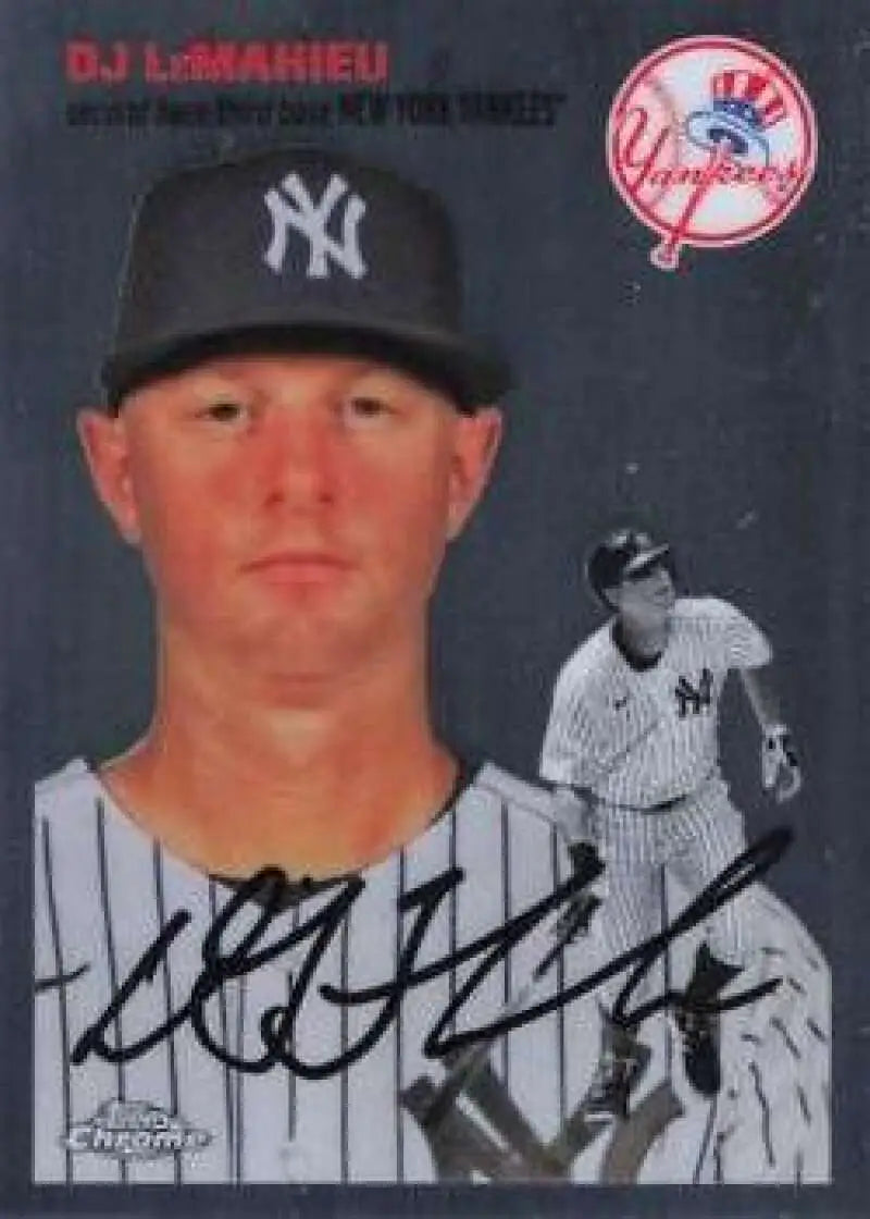 2023 Topps Chrome Platinum Anniversary #374 DJ LeMahieu EX Excellent New York Yankees Baseball Card - Baseball Card