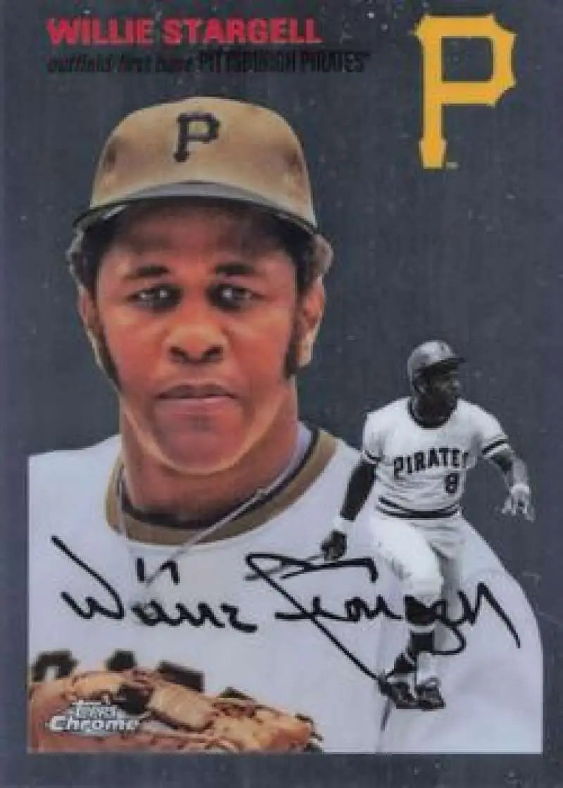 2023 Topps Chrome Platinum Anniversary #376 Willie Stargell EX Excellent Pittsburgh Pirates Baseball Card - Baseball
