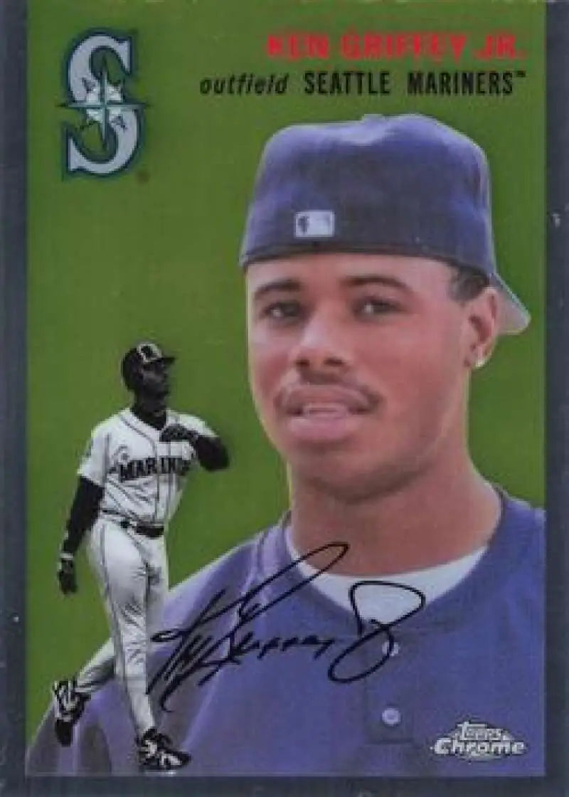 2023 Topps Chrome Platinum Anniversary #386 Ken Griffey Jr. EX Excellent Seattle Mariners Baseball Card - Baseball Card