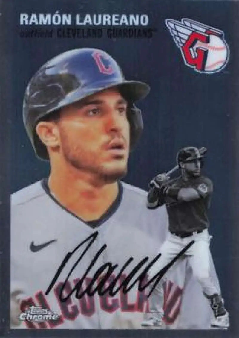 2023 Topps Chrome Platinum Anniversary #390 Ramon Laureano EX Excellent Cleveland Guardians Baseball Card - Baseball