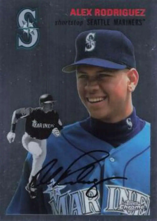 2023 Topps Chrome Platinum Anniversary #397 Alex Rodriguez EX Excellent Seattle Mariners Baseball Card - Baseball Card