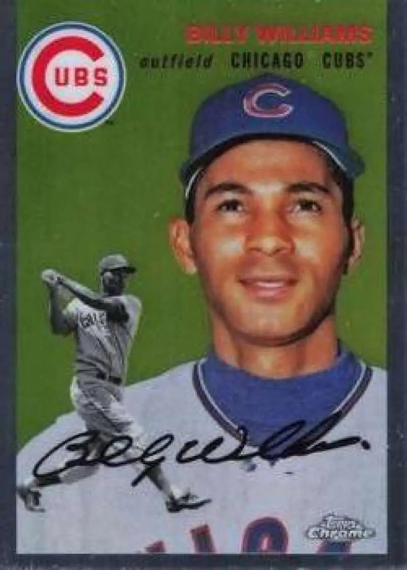 2023 Topps Chrome Platinum Anniversary #406 Billy Williams EX Excellent Chicago Cubs Baseball Card - Baseball Card