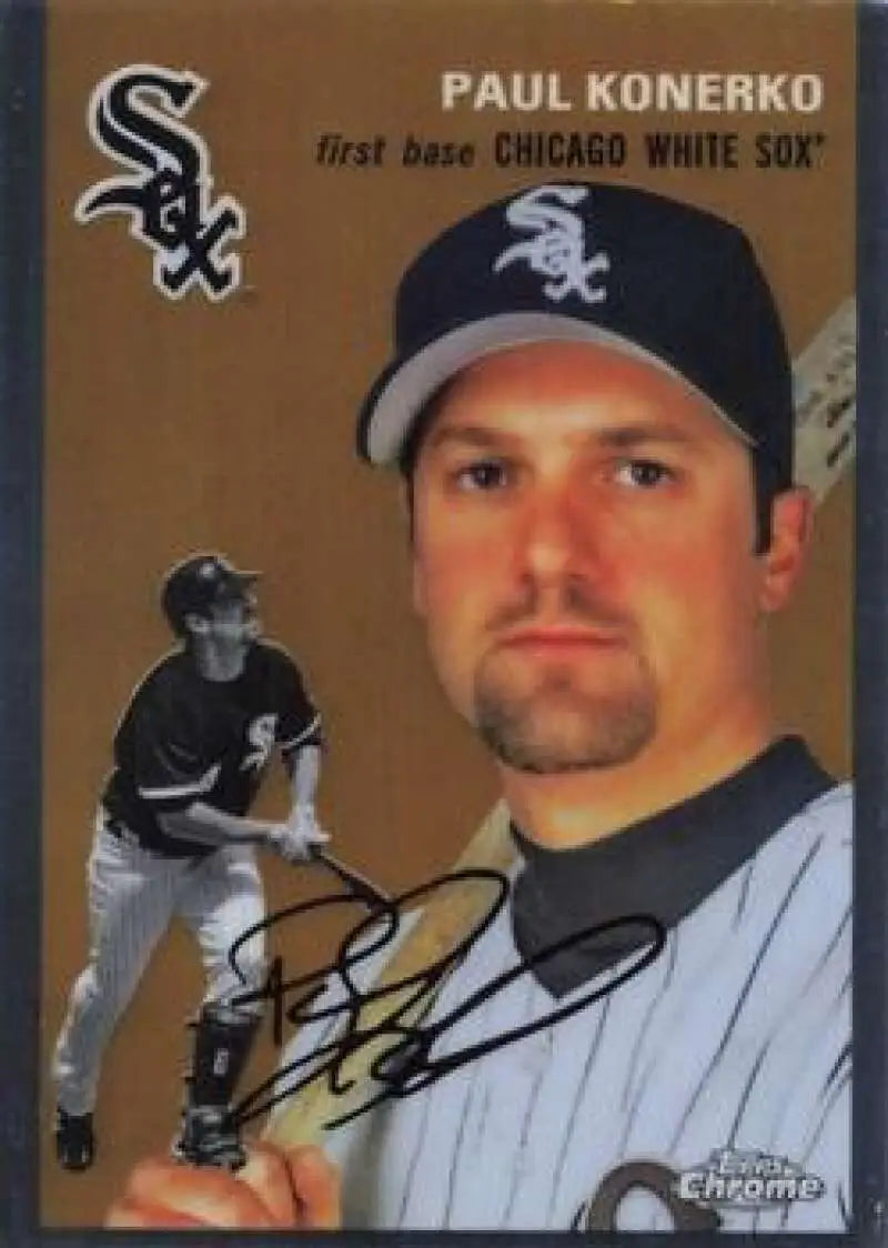 2023 Topps Chrome Platinum Anniversary #410 Paul Konerko EX Excellent Chicago White Sox Baseball Card - Baseball Card