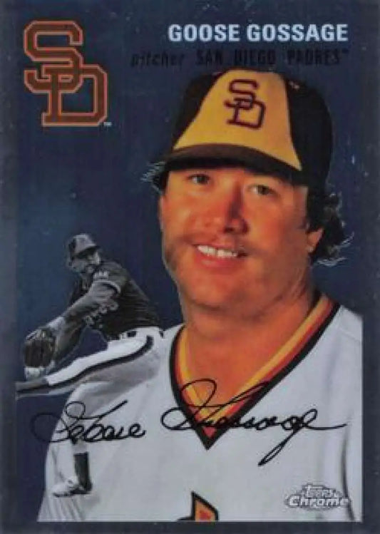 2023 Topps Chrome Platinum Anniversary #412 Goose Gossage EX Excellent San Diego Padres Baseball Card - Baseball Card