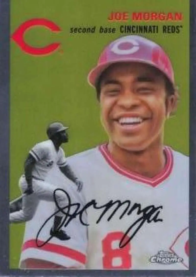 2023 Topps Chrome Platinum Anniversary #427 Joe Morgan EX Excellent Cincinnati Reds Baseball Card - Baseball Card Single