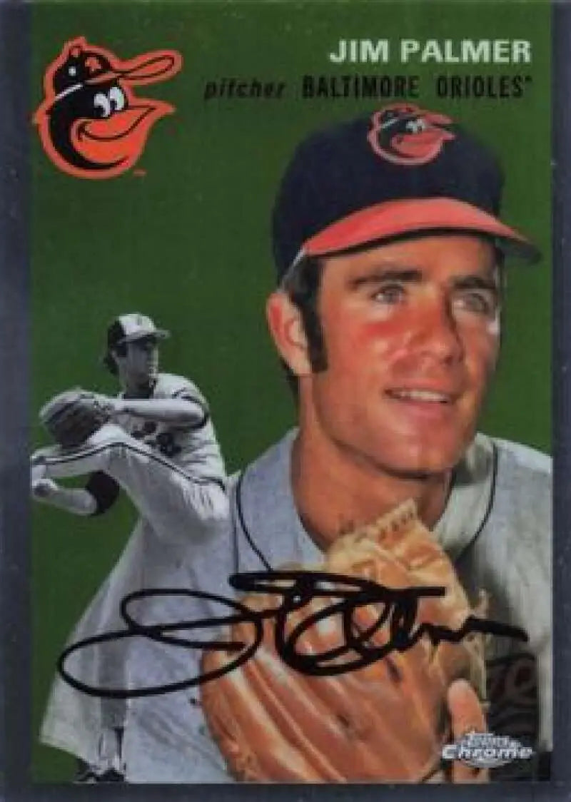 2023 Topps Chrome Platinum Anniversary #433 Jim Palmer EX Excellent Baltimore Orioles Baseball Card - Baseball Card