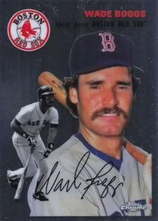 2023 Topps Chrome Platinum Anniversary #436 Wade Boggs EX Excellent Boston Red Sox Baseball Card - Baseball Card Single