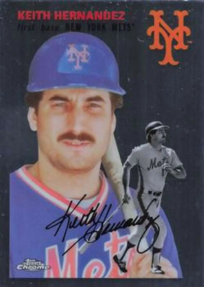 2023 Topps Chrome Platinum Anniversary #440 Keith Hernandez EX Excellent New York Mets Baseball Card - Baseball Card