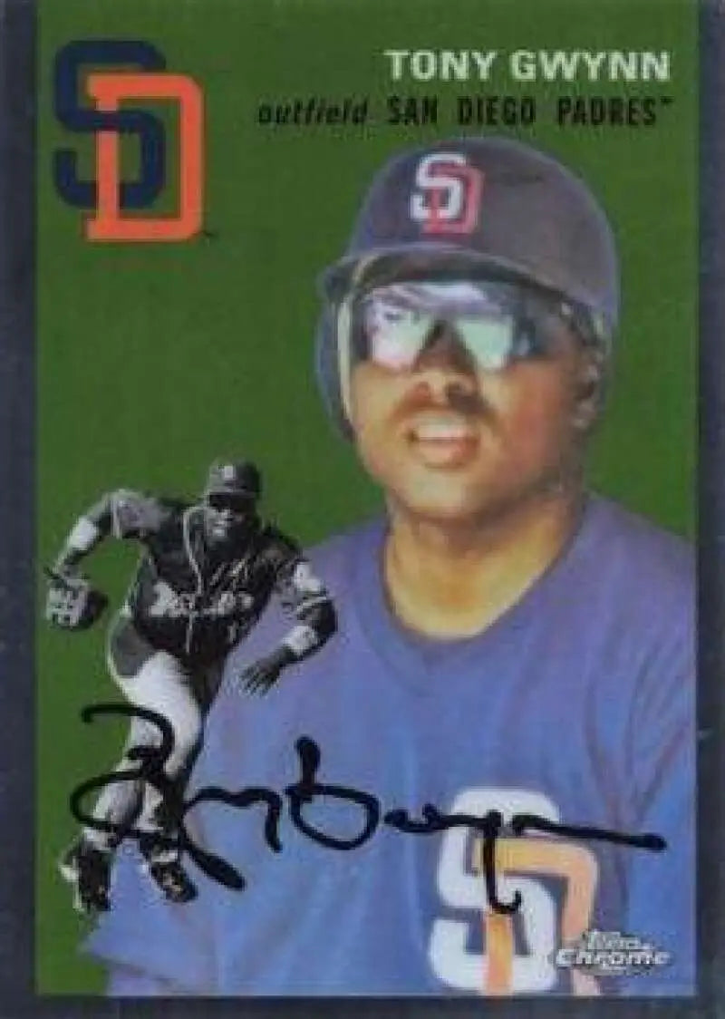 2023 Topps Chrome Platinum Anniversary #442 Tony Gwynn EX Excellent San Diego Padres Baseball Card - Baseball Card
