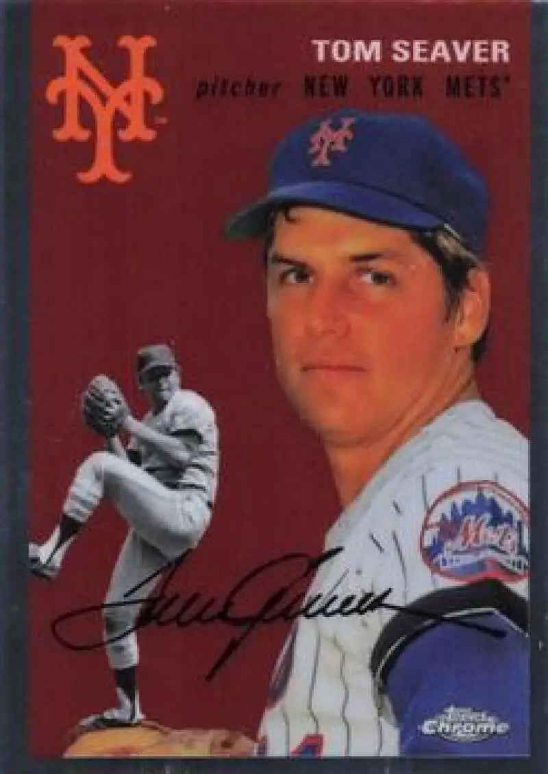 2023 Topps Chrome Platinum Anniversary #446 Tom Seaver EX Excellent New York Mets Baseball Card - Baseball Card Single