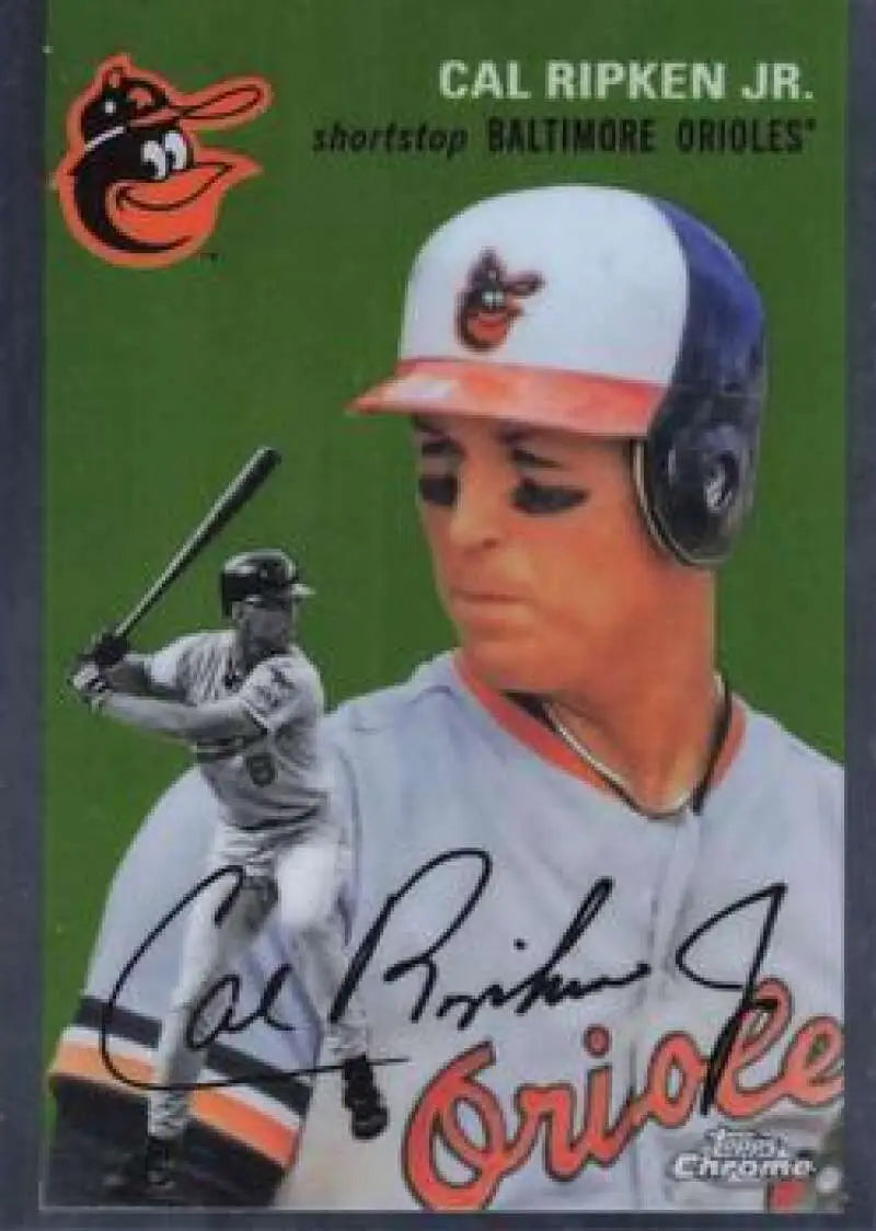 2023 Topps Chrome Platinum Anniversary #448 Cal Ripken Jr. EX Excellent Baltimore Orioles Baseball Card - Baseball Card